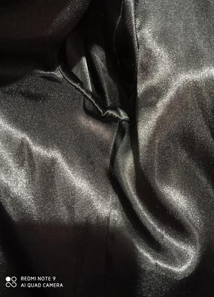 Чёрное базовое пальто демисезонное шерсть кашемир удобного покроя precis5 фото