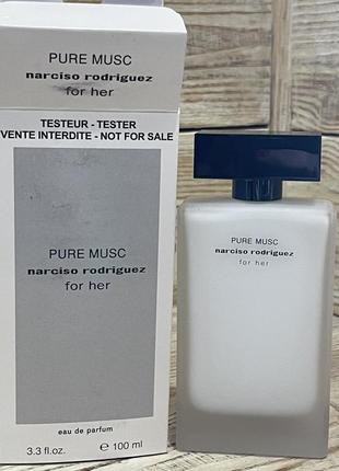 Narciso rodriguez pure musk for her 100 ml tester