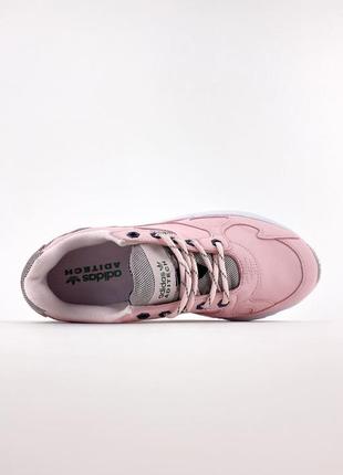 Кроссовки женские adidas falcon pink/white5 фото