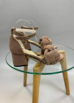 Ексклюзивні босоніжки плетіння коси жіночі натуральна італійська шкіра і замша люкс якості