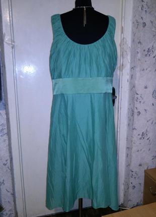 Натуральное-шёлк-хлопок,воздушное платье с пышной юбкой,большого размера4 фото