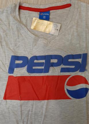 Кофта на довгий рукав, реглан, зріст 158, принт pepsi