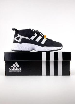 Мужские кроссовки adidas consortium falcon black2 фото