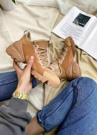 Жіночі кросівки brown, жіночі світло коричневі кросівки