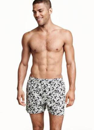 Классные трусы боксеры с принтом микки мауса от h&m