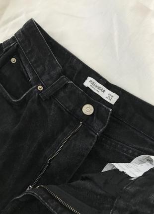 Mom jeans pull&bear на высокой посадке 34р2 фото