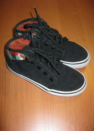 Високі кеди "vans" розмір 30.