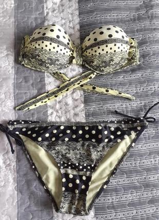 Купальник в горошок