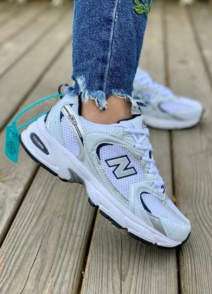 New balance 530 white6 фото