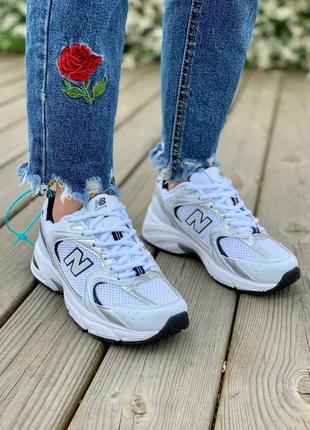 New balance 530 white4 фото