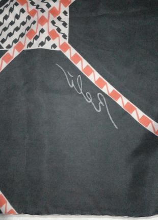 Интересный подписной платок шелк3 фото