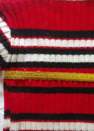 Гольф дитячий теплий в смужку 3