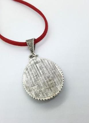 💐✨ оригинальный кулон "капля" в этно-стиле натуральный камень говлит бирюза4 фото