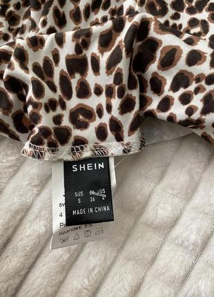 Женские шорты. шорты shein. шорты в принт 🐆4 фото