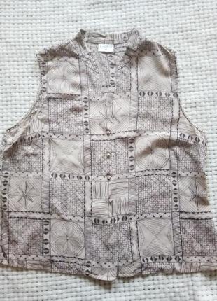 100% шелк крепдешиновая блуза большого размера kaliko