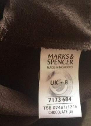 Красивая блуза тенцел лен marks & spencer8 фото