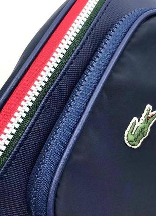 Чоловіча сумка-бананка lacoste8 фото