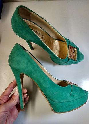 Італійські замшеві туфлі