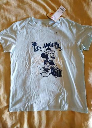 Футболка якісна з міккі маусом 100% бавовна мка