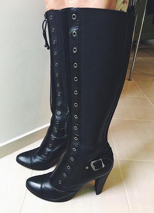 Кожаные сапоги mimco
