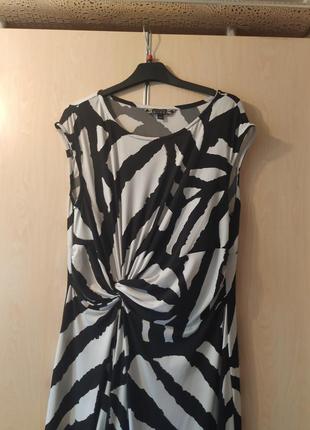 Летнее нарядное платье с ассиметрией, бренд