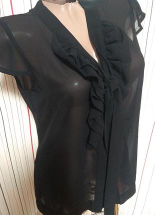 Шифонновая футболка блуза h&m,блузка жіноча