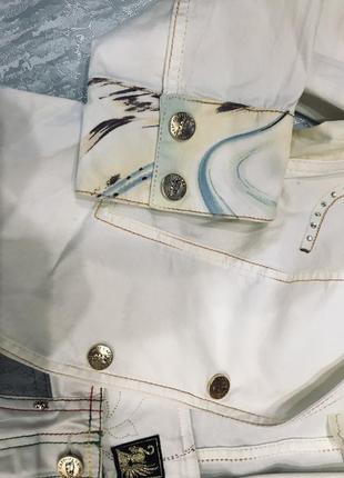 Стрейчевый костюм cappopera jeans италия 38/408 фото