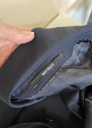 Костюм классический navyboot toccami 48размер l брюки пиджак