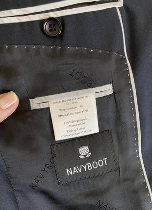 Костюм классический navyboot toccami 48размер l брюки пиджак