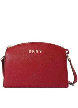 Сумка кроссбоди кожаная dkny clara camera bag leather crossbody r94e8d82 оригинал