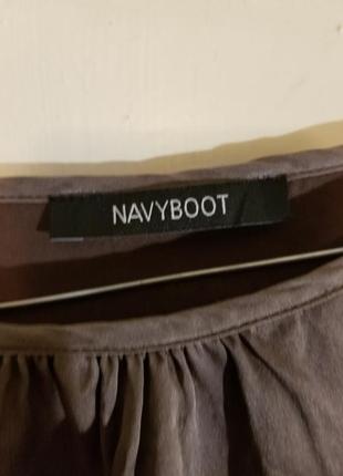 Блузка navyboot вискоза-шелк.2 фото