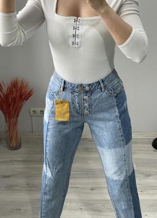 Крутые джинсы мом6 фото