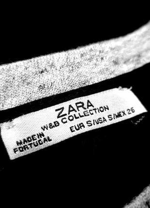 Zara collection новая блуза блузка меланж xxs xs s португалия колор блок4 фото