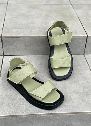 Босоножки женские, натуральная кожа