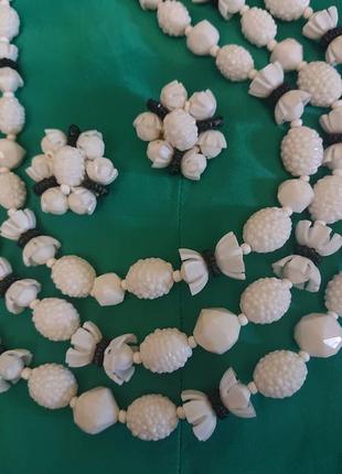 Набір кольє ожерелеье намиста і сережки western germany