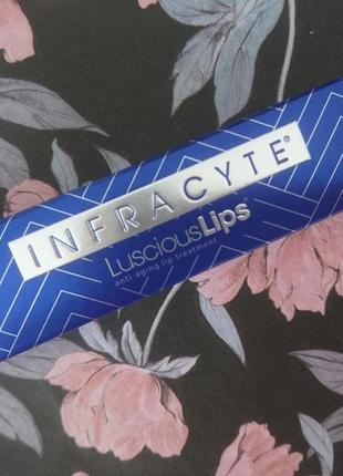 Блеск для увеличения губ infracyte luscious lips сша №334 dynamite delight8 фото