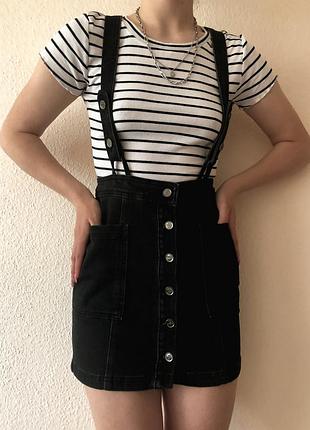 Спідниця юбка з підтяжками😍