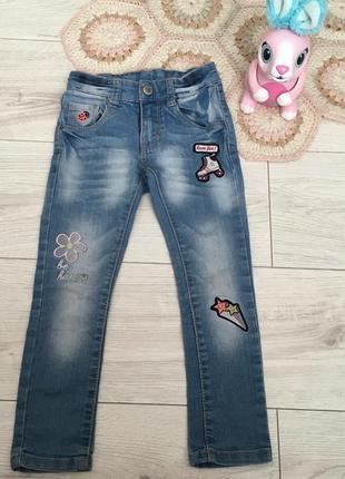 Крутые джинсы на девочку