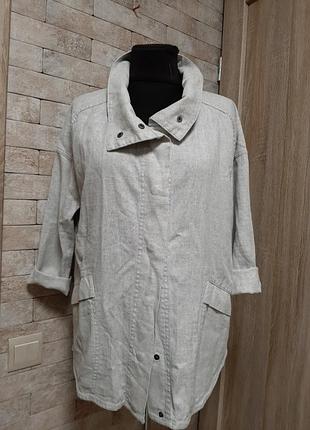 Жакет из натуральной ткани