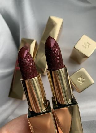 Красива мерехтлива помада kiko milano holiday gems diamond