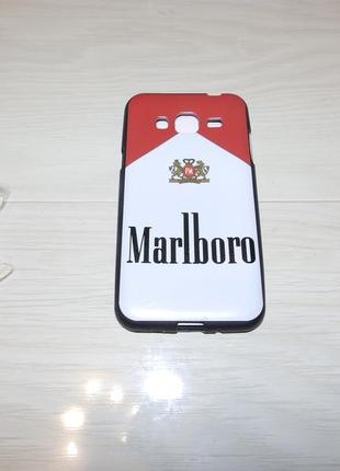 Чехол силиконовый "marlboro" samsung galaxy j3 2016