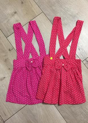 Юбка с бретельками 4 года,5 лет