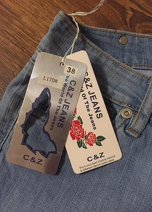 Бриджи джинсовые