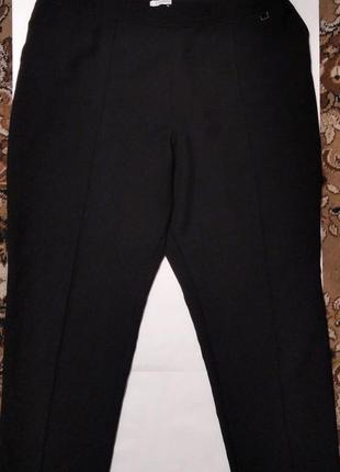 Классические черные брюки большой размер3 фото