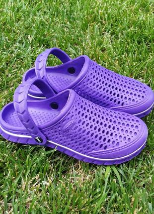 Кроксы сабо шлепанцы женские калоши пена