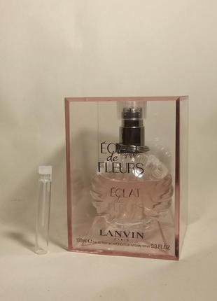 Lanvin eclat de fleurs
парфюмированная вода 3 ml распив