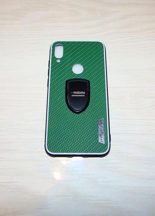 Чохол motomo shiny & gorgeous з кільцем для xiaomi mi play green2 фото