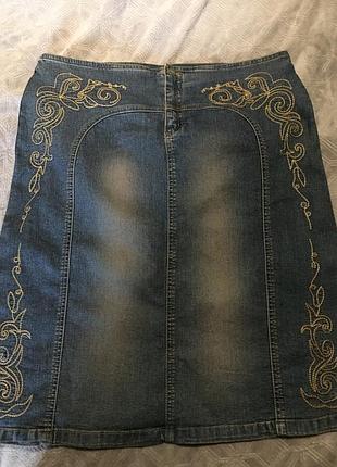 Джинсова спідниця denimco