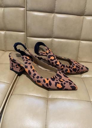 Asos леопардові босоніжки2 фото
