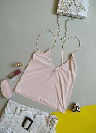 Нюдовый топ,маєчка